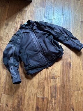 Women’s Black Tour Master FLEX motorcycle Jacket - Durable Windproof Outerwear